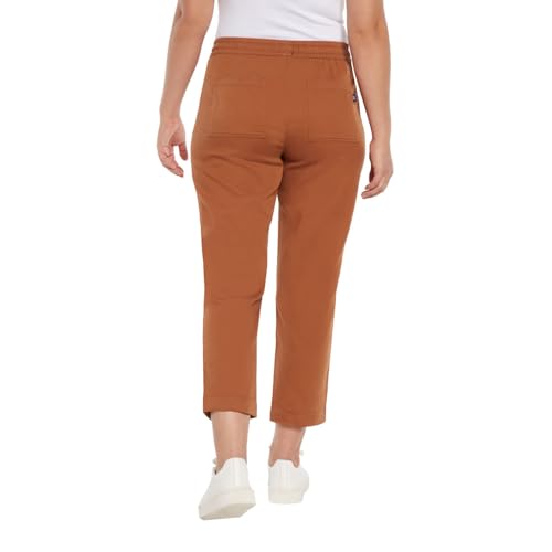 GAP Womens Summer Stretch Elastic Waist Pull-On Pants, Lightweight and Comfortable Pants for Women, Drawstring Tie Pants2