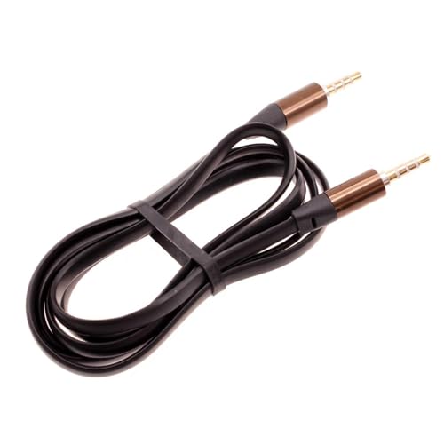 Cable Auxiliar 3.5mm Plano para Audio en Auto miniatura 1