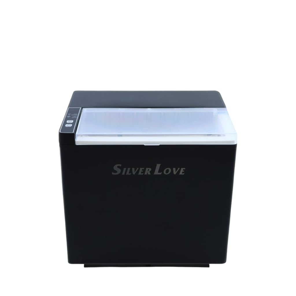 Macchina per il Ghiaccio Cubetti, Macchina per il Ghiaccio con Maniglia Portatile per Casa/Cucina/Ufficio/Bar ice machine