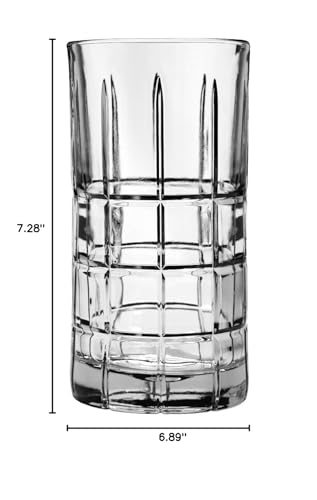 Anchor Hocking 8-Pack 16-Ounce Manchester Tumbler Beverage Set, Large