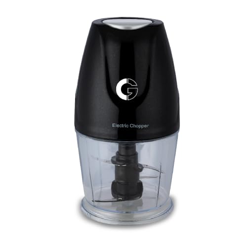 Image of CG - CHADR300 Adrina 300W Electric Vegetable Chopper Cutter, Chop, Mince, Dice, Whisk,Twin Blade, Large 400ML Bowl, OneTouch Operation, Compact Design, 2Yr Manufacturer Replacement Warranty - Black