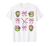 Photo Gallery guanto softball mazza palla ragazza coquette bow rosa mamma maglietta Photo Gallery guanto softball mazza palla ragazza coquette bow rosa mamma maglietta