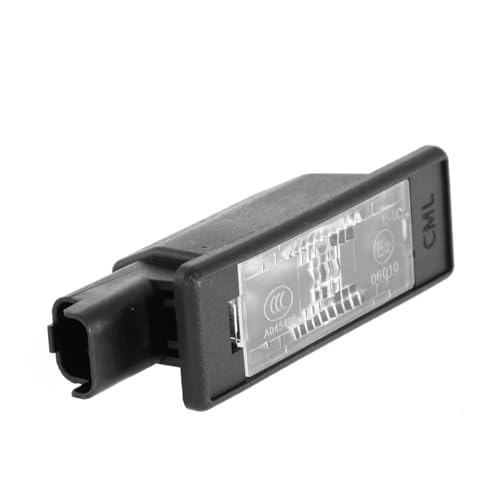 Luz de matrícula 6340F0 evita multas en ITV Peugeot 2008 3