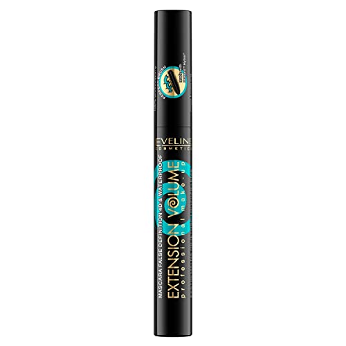 Mascara False Definition 4D and Waterproof EXTENSION VOLUME Professional Make up