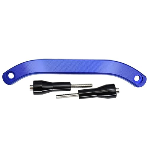 Asa trasera de aluminio CNC azul para pasajero de moto de cross