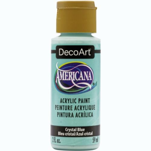 Deco Art Americana Acrylic Paint 2oz-Crystal Blue