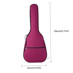 Sac de guitare acoustique Case de guitare imperméable 40 41 pouces Sac de gigar de guitare 8 mm avec boucle de cintre… - Les Beatles, Paul McCartney, John Lennon, RIngo Starr, George Harrison Sac de guitare acoustique Case de guitare imperméable 40 41 pouces Sac de gigar de guitare 8 mm avec boucle de cintre… – Image 4