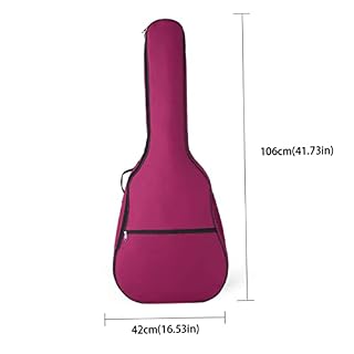 Sac de guitare acoustique Case de guitare imperméable 40 41 pouces Sac de gigar de guitare 8 mm avec boucle de cintre… - Les Beatles, Paul McCartney, John Lennon, RIngo Starr, George Harrison Sac de guitare acoustique Case de guitare imperméable 40 41 pouces Sac de gigar de guitare 8 mm avec boucle de cintre… – Image 4