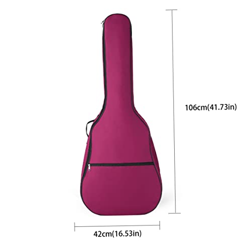 Sac de guitare acoustique Case de guitare imperméable 40 41 pouces Sac de gigar de guitare 8 mm avec boucle de cintre… - Les Beatles, Paul McCartney, John Lennon, RIngo Starr, George Harrison Sac de guitare acoustique Case de guitare imperméable 40 41 pouces Sac de gigar de guitare 8 mm avec boucle de cintre… – Image 5