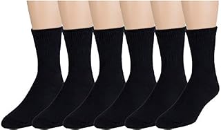 Women's Diabetic Socks - Loose Crew Fit For Better Circulation -12 Pack- By