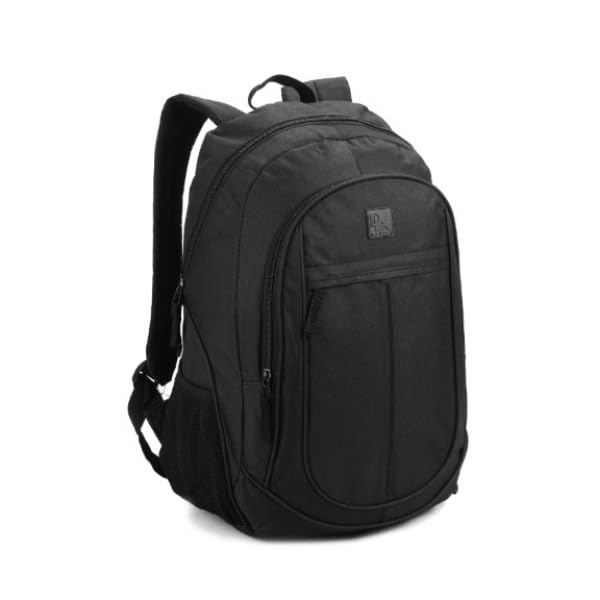 Mochila Bolsa Preta Escolar Juvenil Adulto Masculina Feminina Impermeável Grande Denlex Alça De Costa Vários Bolsos Reforçada Moderna Trabalho Faculdade