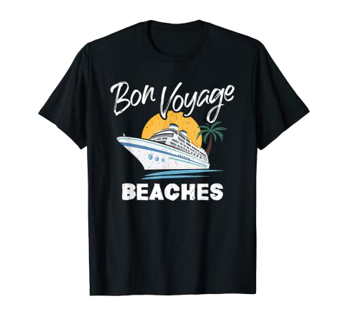 Cruise Ship Voyage Beaches Graphic Cruising Camiseta