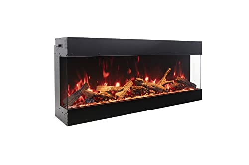 Amantii 55 Indoor/Outdoor Electric Fireplace with WiFi