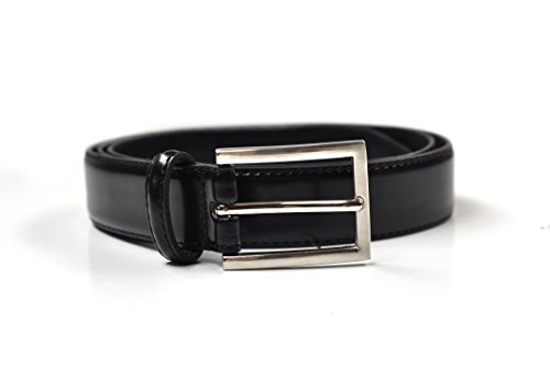 Ashford Ridge Mens 30mm (1.25") Suit Trouser Leather Belt - Image 5