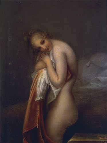 Pintura sobre lienzo Sorpresa di Antonio un regalo artístico clásico de 60x90cm para aniversarios