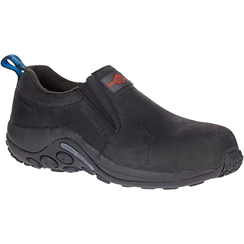 Image of Merrell Men's Jungle Moc Leather Comp Toe Work Construction Shoe