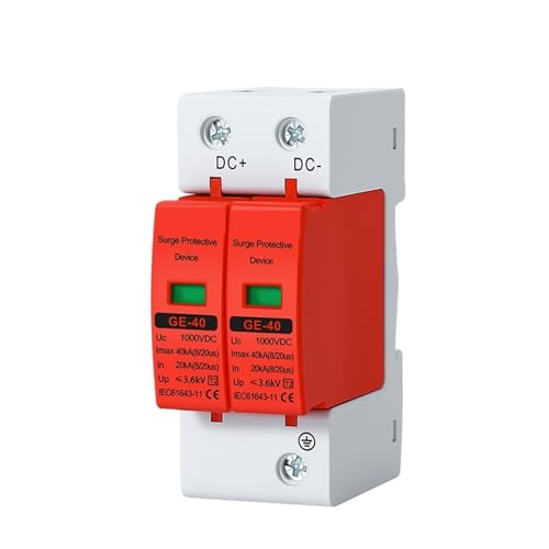 Parafoudre photovoltaïque SPD DC 800V 2P 20-40KA pour protection solaire