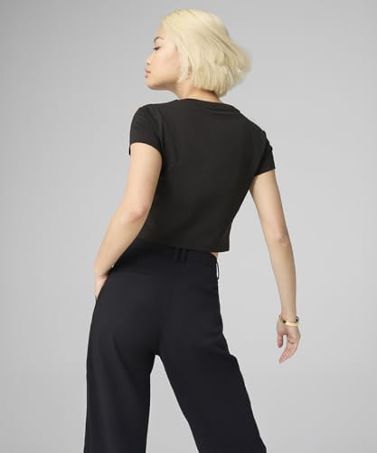 PUMA T-Shirt Court Wardrobe ESS Femme XS, Black