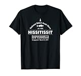 Nissitissit Massachusetts New Hampshire Canoe Gift