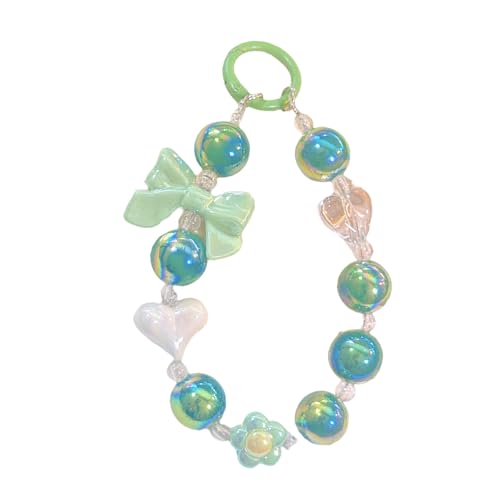 Cinta Telefono con Perline Multipurico Decorazione Mobile Trendsetting Cord del in Rilievo per Smartphone Day Travel Accessorio Personalizzato