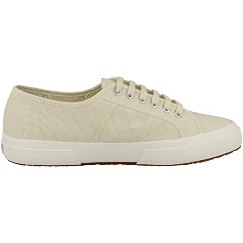 Image of Superga Unisex 2750 Cotu Classic, Beige Light Eggshell /F Avorio, 10 Medium