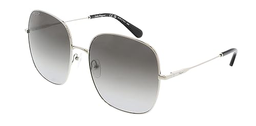 SALVATORE FERRAGAMO Grey Gradient Square Ladies Sunglasses SF300S 041 59 - Main Image