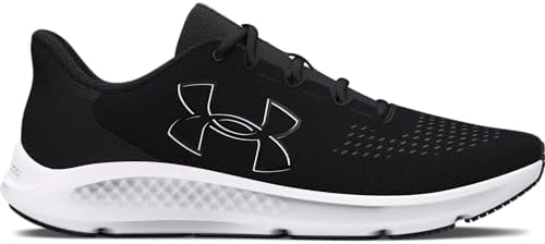 Under Armour UA W Charged Pursuit 3 BL Kadın Koşu Ayakkabısı, Black/Black/White, 38 EU — Amazon ürün görseli