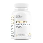 Premium Male Weight Loss - Fat Burner for Men - Supports Healthy Pathways Associated with GLP-1 Activity - Appetite Suppressant, Energy Booster, Helps Sustain Muscle - 60 Unisex Capsules