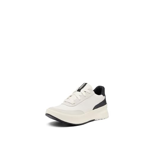 Sorel Women's Out N About LLL City Waterproof Sneakers - Sea Salt, Black - Size 9.5