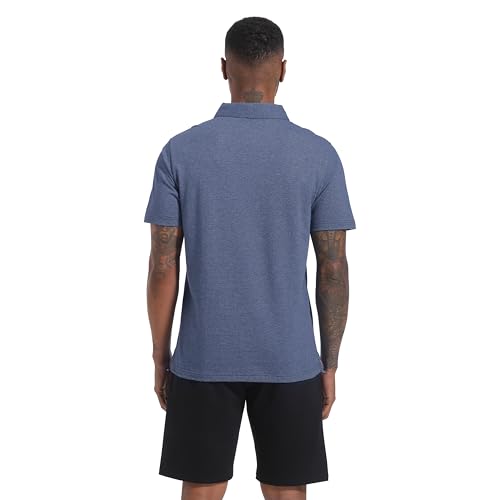 Men's Polo Shirts Short Sleeve Cotton Blend Moisture Wicking Dry Fit Performance Collared Golf Shirts for Men3