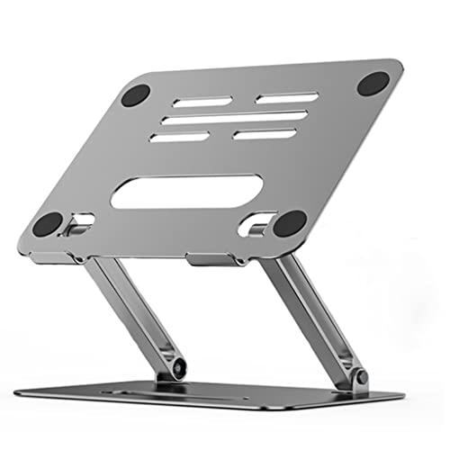 Support ordinateur portable réglable en aluminium pour un confort visuel idéal