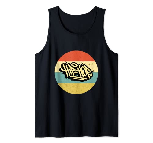 Dance hip hop man vintage retro gift idea old school Tank Top