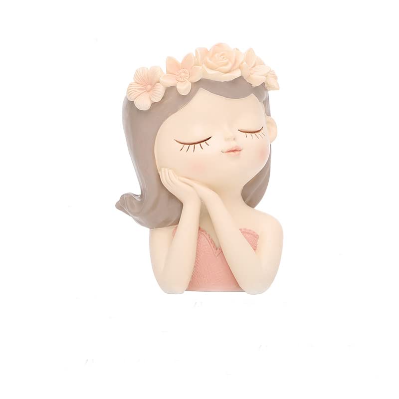 Cute Girl Planters - Mini Succulent Pots -1