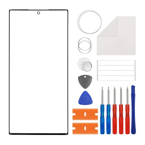 Écran de rechange Galaxy S22 Ultra 5G pour remplacer la vitre externe brisée sans LCD
