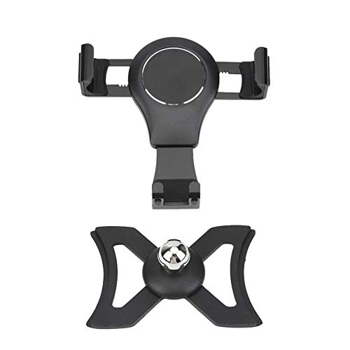 Keenso Suporte universal de suporte de telefone para carro, fixação automática, liga de alumínio, co