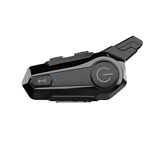 Wipeeyes Motorcycle Bluetooth Headset E1 Bluetooth Helmet Intercom Headset with CVC Noise Cancellation Stereo Music IPX6 Waterproof for Full face Helmet