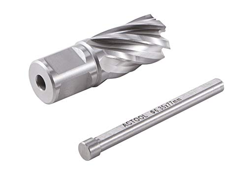 Image of 13 /16 inch Diameter x 1 inch Depth of Cut HSS ANNULAR Cutter with 3 /4'' Weldon Shank