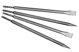  4x SDS-Plus Meißelset für Hilti TE-C TE104/105/15c/16/17/18/2/24/25/30C