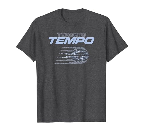 WNBA Official Toronto Tempo Against The Grain T-Shirt, Men, Dark Heather Grey, X-Large