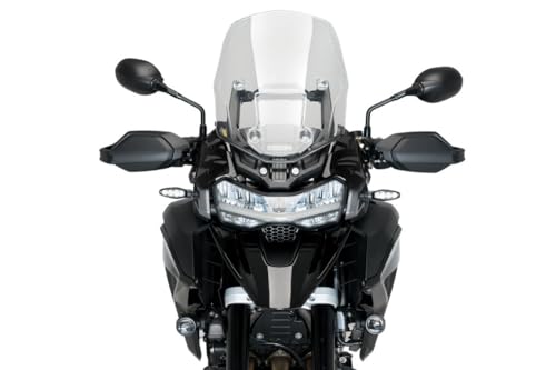 Puig 21407F deflectores frontales extended ahumado oscuro para protección aerodinámica de moto