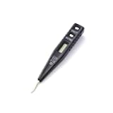 Multifunctional digital display electric pen for line detection in electricians household electrical testing pen voltage testing pen (black)
