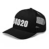 Zip Code 94020 Hat Palo Alto California CA Trucker Hat Embroidered Trendy Snapback Unisex Baseball Cap Black #3