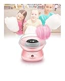Party Pink Cotton Candy Machine, Homemade Portable Cotton Candy Floss Maker, DIY Marshmallow Machine for Home Birthday Family Party Cinema