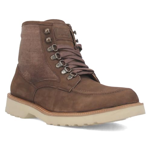 Image of Dingo Mens Carlsbad Lace Up Casual Boots Ankle - Black