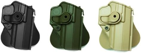 Concealed Carry Hand Gun Polymer Holster Jericho Baby-Eagle (9mm/.40) Black IMI RSR Defence Gun / Holster HandGun Pistol FireArm Conceal Carry