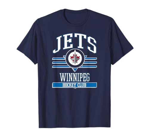 Winnipeg Jets Hockey Club Navy Officially Licensed T-Shirt
