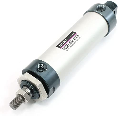 XYWHPGV 40mm Bohrung 75mm Hub Double Action Pneumatischer Druckluftzylinder MAL40x75(219dd f9450 8df30 e44e3 fb6af 3625a