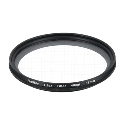 Filtros de lente de cámara 67mm efecto estrella variable starburst 4-8