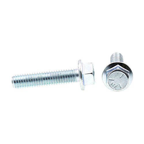 Image of Prime-Line 9091216 Serrated Flange Bolts, 3 /8 In.-16 X 1-3 /4 In., Zinc Plated Case Hard (25 Pack)