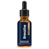BREATHE 8-IN-1 Mullein Drops for Lungs & Airways (1 fl. oz.): Peppermint, Thyme, & Mullein Leaf Extract for Lungs Detox for Smokers - Break up Mucus & Breathe Clear - GMO-Free & Made in USA